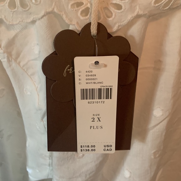 Forever That Girl Cropped Wrap Blouse | 2X NWT - Picture 4 of 4